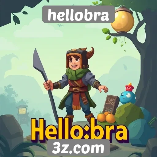 Explorando a biblioteca de jogos do site hellobra